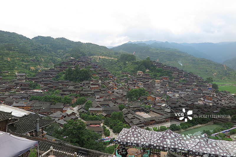 IMG_6630贵州黔东南西江千户苗寨2015年7月S图片素材