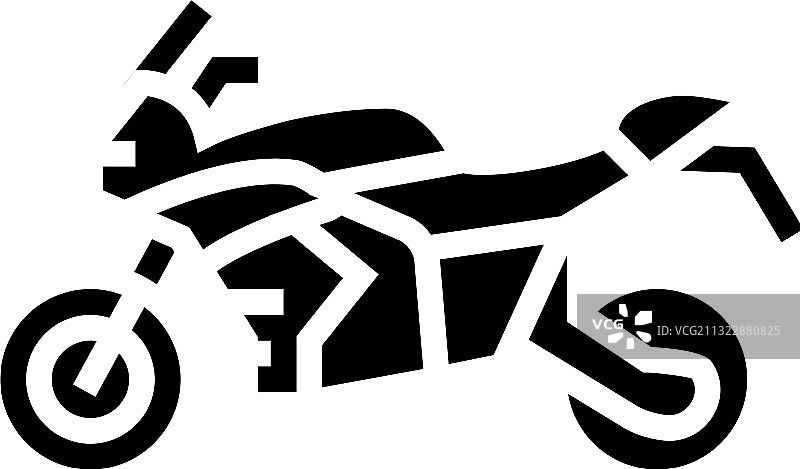 摩托车交通工具标志图片素材