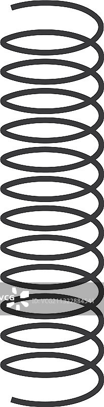 金属弹簧图标设计图片素材
