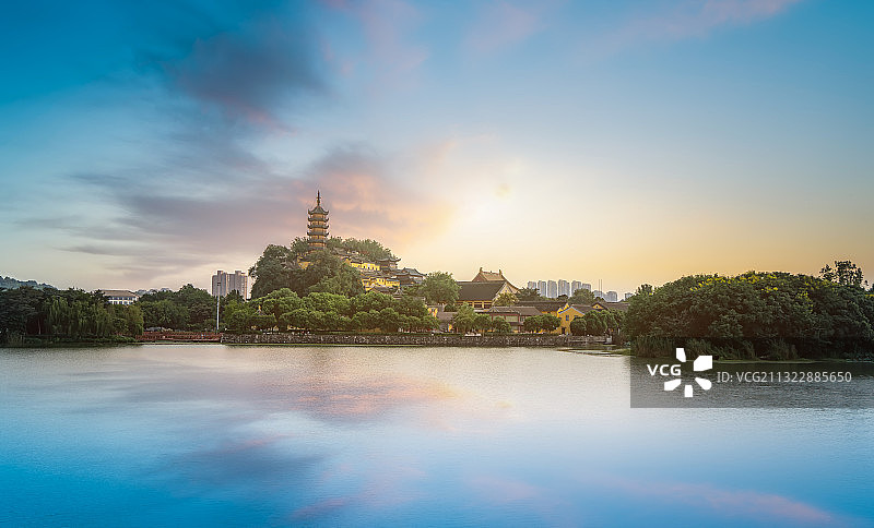 江苏镇江金山寺图片素材