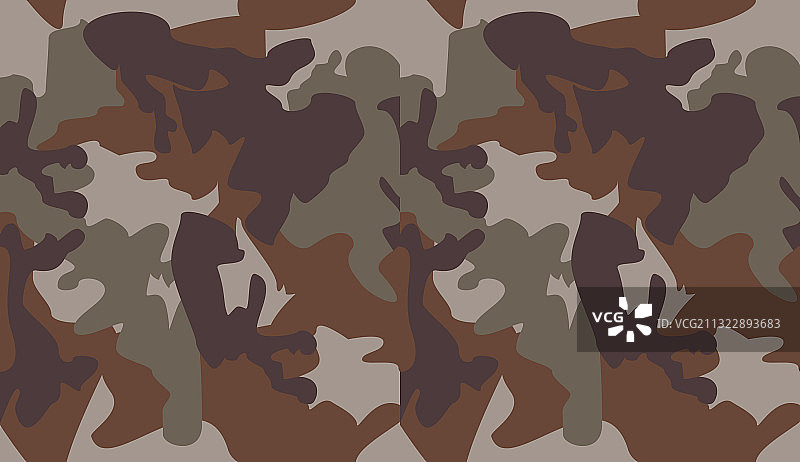 经典迷彩无缝背景图片素材