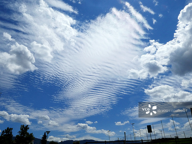 壮观的卷积云图片素材
