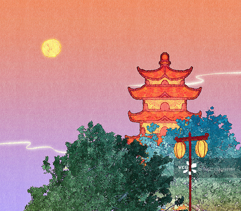 风景画图片素材