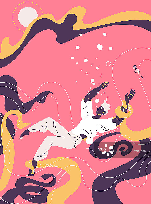 患有抑郁症的年轻人图片素材