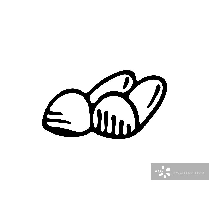 涂鸦室内拖鞋图案（已隔离）图片素材