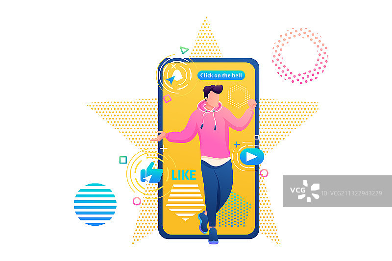 年轻人的舞蹈频道图片素材