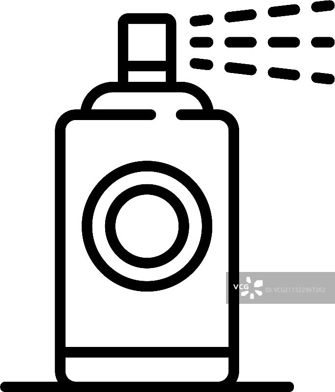 喷雾器图标轮廓样式图片素材