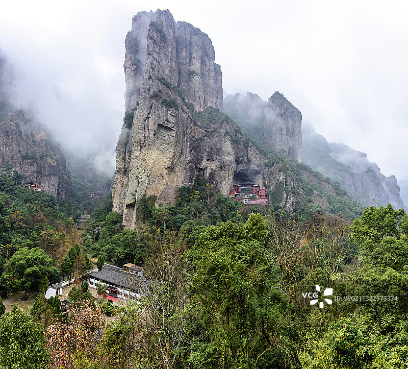 中国浙江省温州市雁荡山灵峰景区图片素材