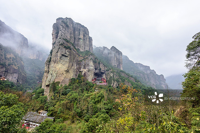 中国浙江省温州市雁荡山灵峰景区图片素材