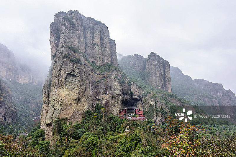 中国浙江省温州市雁荡山灵峰景区图片素材