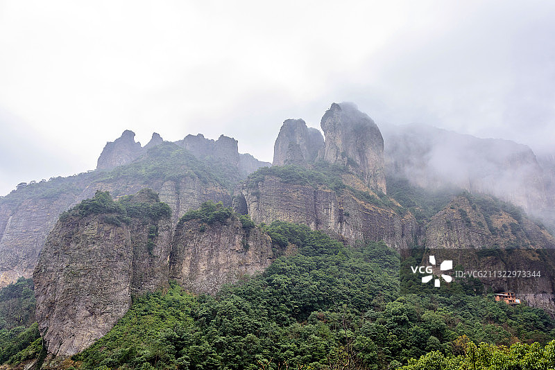 中国浙江省温州市雁荡山灵峰景区图片素材