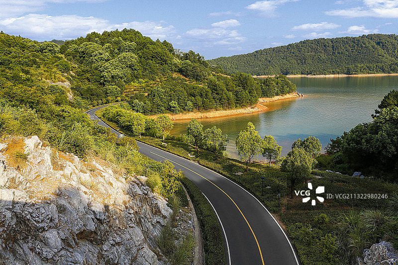 杭州千岛湖路面图片素材