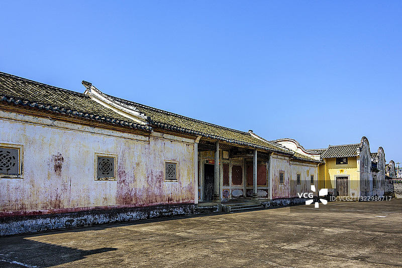 中国广东省梅州市梅县侨乡村南华又庐图片素材