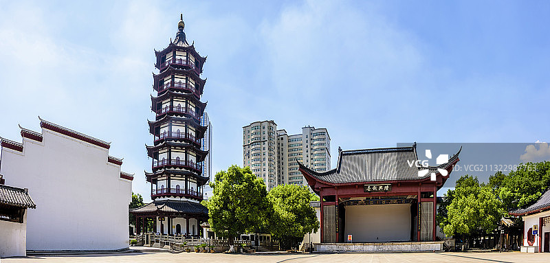 中国江西省南昌市绳金塔风光图片素材