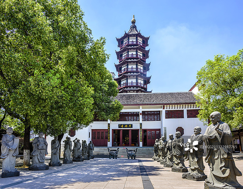 中国江西省南昌市绳金塔风光图片素材