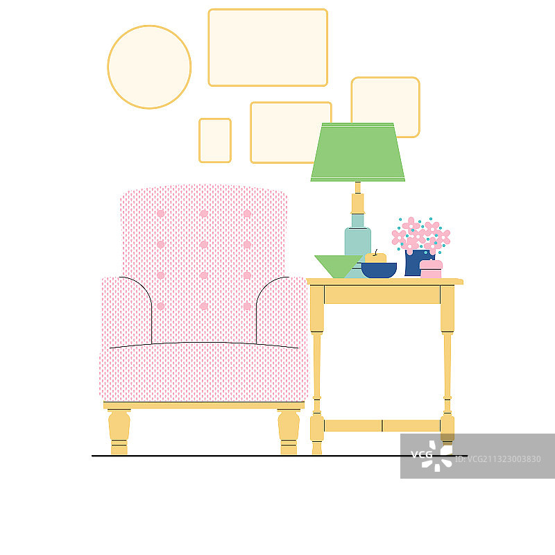 家里的一角图片素材