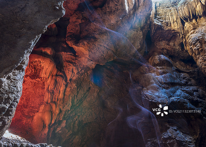 梦幻岩洞图片素材