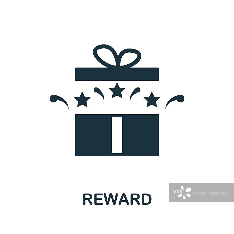 忠诚度计划中的简单奖励图标元素图片素材