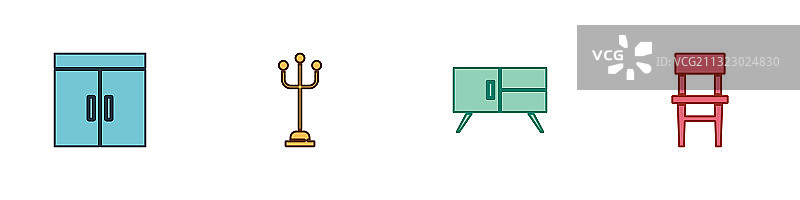 衣柜衣帽架抽屉柜素材图片素材