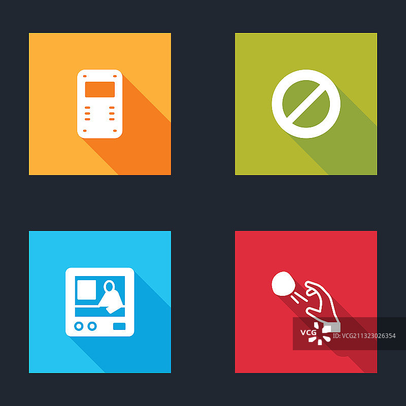 警察盾牌、禁止电视报道套装图片素材