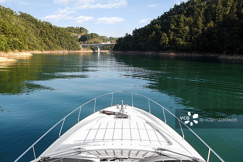 千岛湖游船码头图片素材