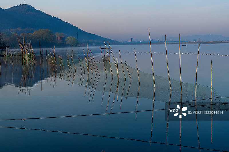 佘村水库图片素材