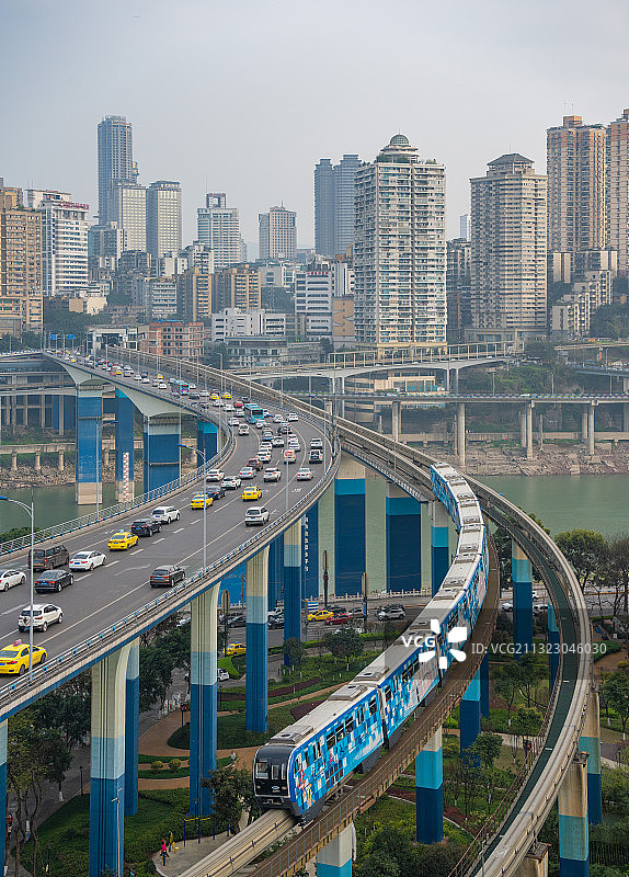 重庆华新街 Chongqing Skyline图片素材