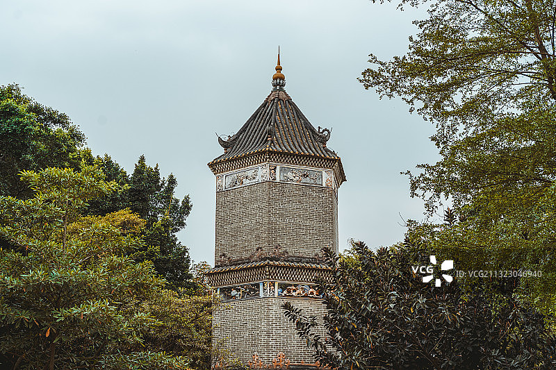深井古村，广州，文塔图片素材