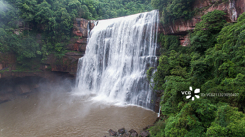 贵州赤水大瀑布图片素材