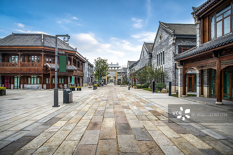 青岛即墨古城风光图片素材