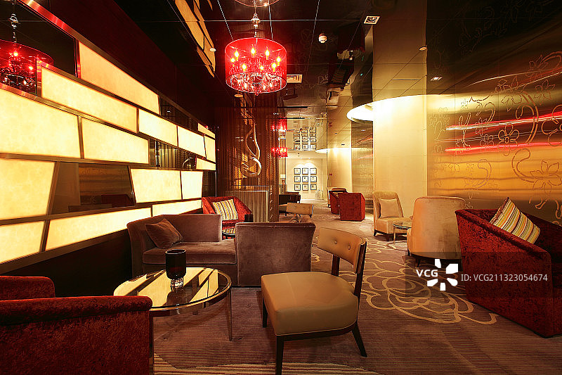 豪华酒店咖啡厅图片素材