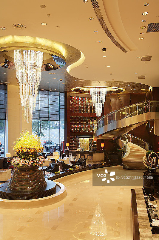 豪华酒店大堂图片素材