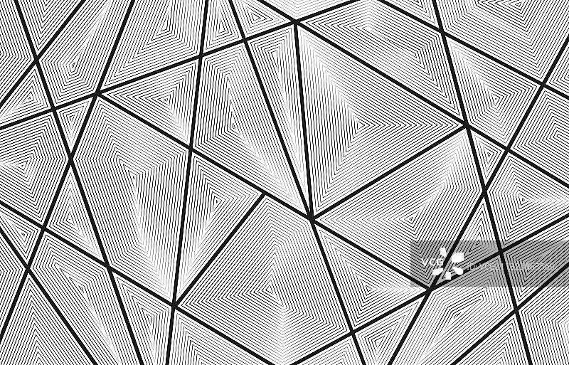 多边形线条设计抽象多边形线条图片素材