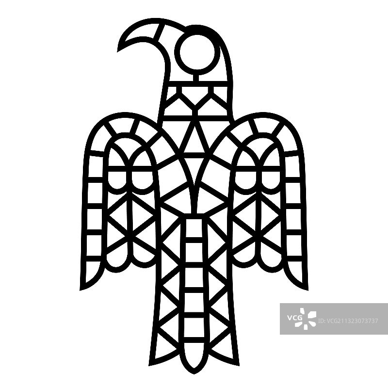古代乌鸦形象图片素材