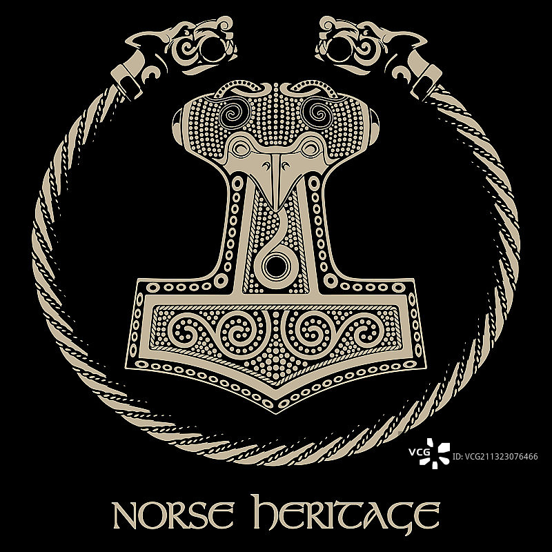 雷神之锤 - 姆乔尔尼尔和斯堪的纳维亚图片素材