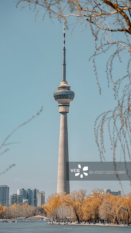 中央广播电视台塔图片素材