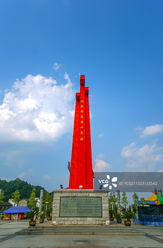 江西铜鼓秋收起义阅兵广场图片素材