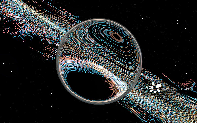 魔幻粒子特效背景 3D渲染图片素材