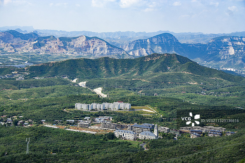 石家庄市鹿泉区德明古镇图片素材