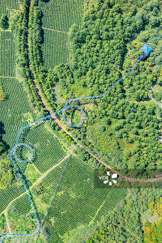 高淳桠溪国际慢城油菜花海无人机航拍图片素材