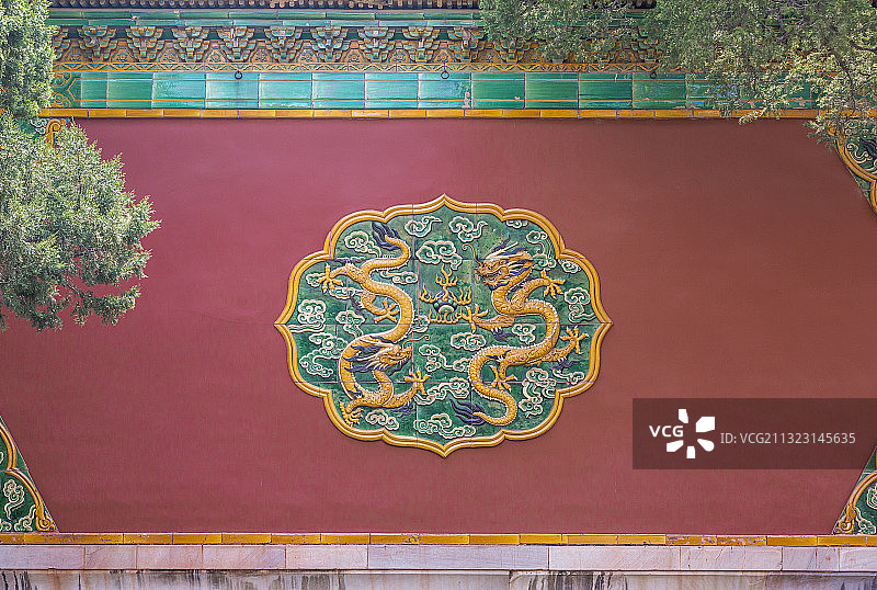 北京故宫的墙图片素材