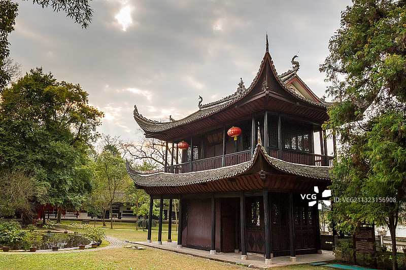 芙蓉楼 湖南省怀化市洪江市黔城镇图片素材