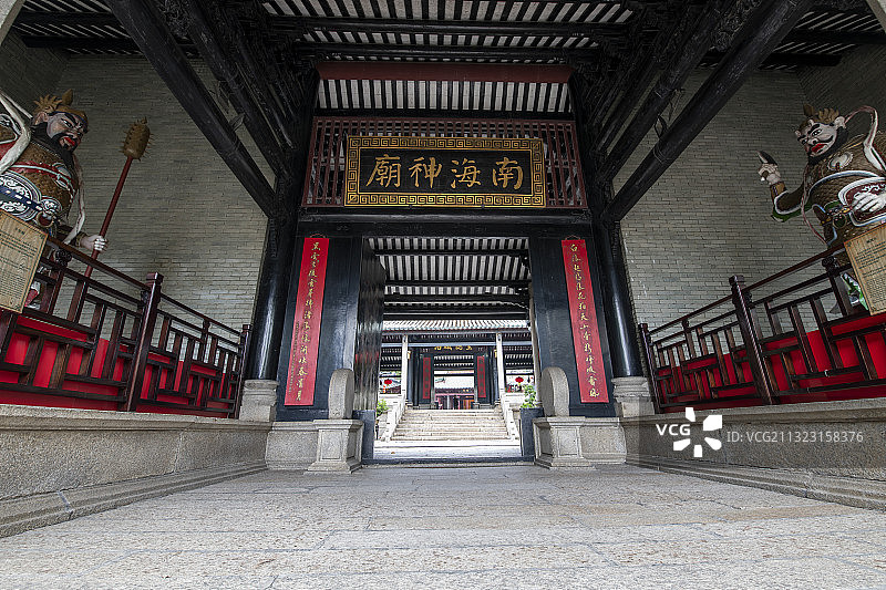中国广州羊城八景之一的南海神庙图片素材
