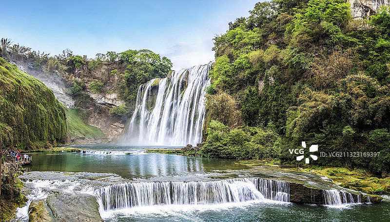 贵州黄果树大瀑布自然景观图片素材