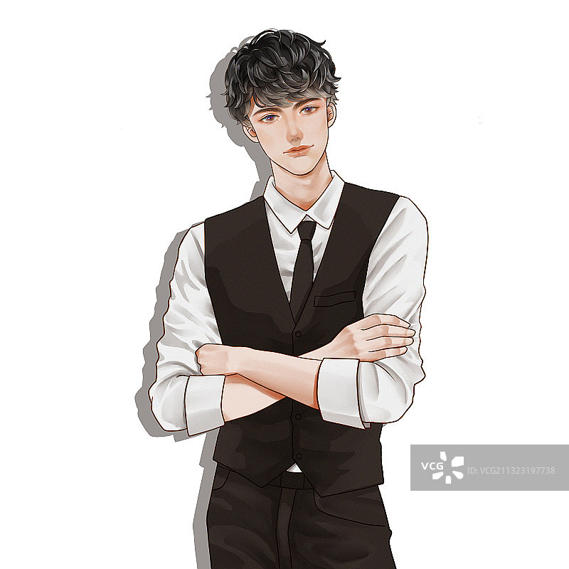 帅气酷酷的都市男性图片素材