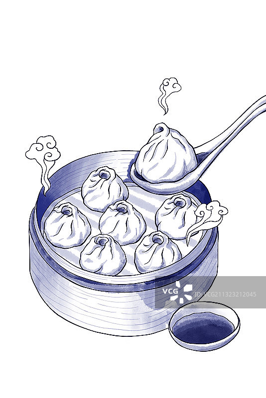 小笼包图片素材
