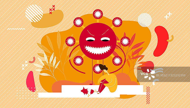 破产的商人图片素材