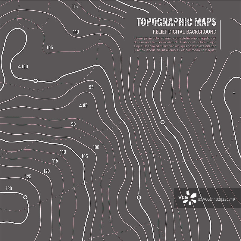 抽象地形背景图片素材