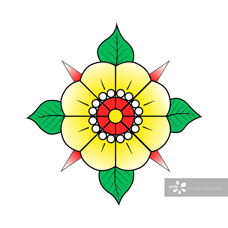 复古经典花朵图片素材