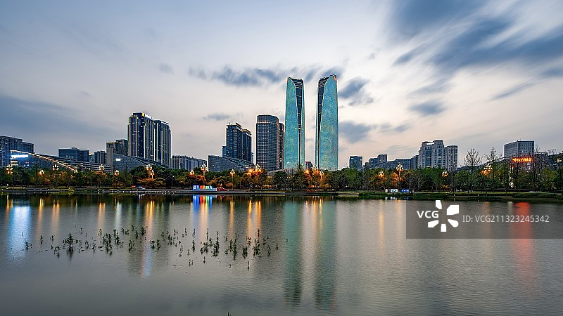 金融城，成都图片素材